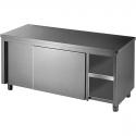 Stainless Steel, Hairline Finish Cabinet without Splashback