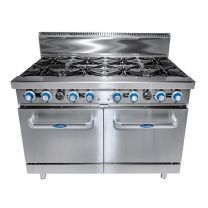 COOKRITE ATO-8B-F-NG 8 Burner Cooktop with Oven