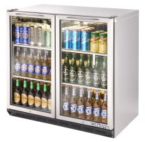 Williams  Bottle Cooler BC2SS-80 2 Door Fridge General Counters & Back Bars,   Commercial Fridge and Freezer Sales Australia