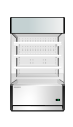 Skope OD1100 (High Sign) Commercial & catering Open Deck display Chiller