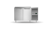 Skope ProSpec PG13.PPS.DC.2.SD.RH 2 Solid Door Salad Preparation GN 1/3 Right Hand Drop-in Collar Fridge