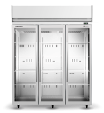 SKOPE TMF1500N-A ICE 3 Glass Door Upright Display Or Storage Freezer