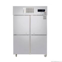 F.E.D. Tecnotherm SUC1000 TROPICAL 4 x ½ Door SS Fridge